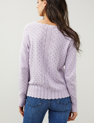 ODD MOLLY - Madeleine Sweater - strikkegensere - soft lilac - 3