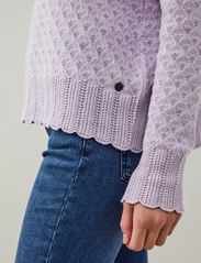 ODD MOLLY - Madeleine Sweater - strikkegensere - soft lilac - 4