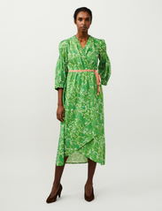 ODD MOLLY - River Dress - sukienki kopertowe - fay green - 2