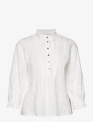 ODD MOLLY - Cassandra Blouse - long-sleeved blouses - light chalk - 0