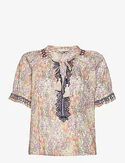 ODD MOLLY - Phoenix Blouse - short-sleeved blouses - lilac smoke - 0