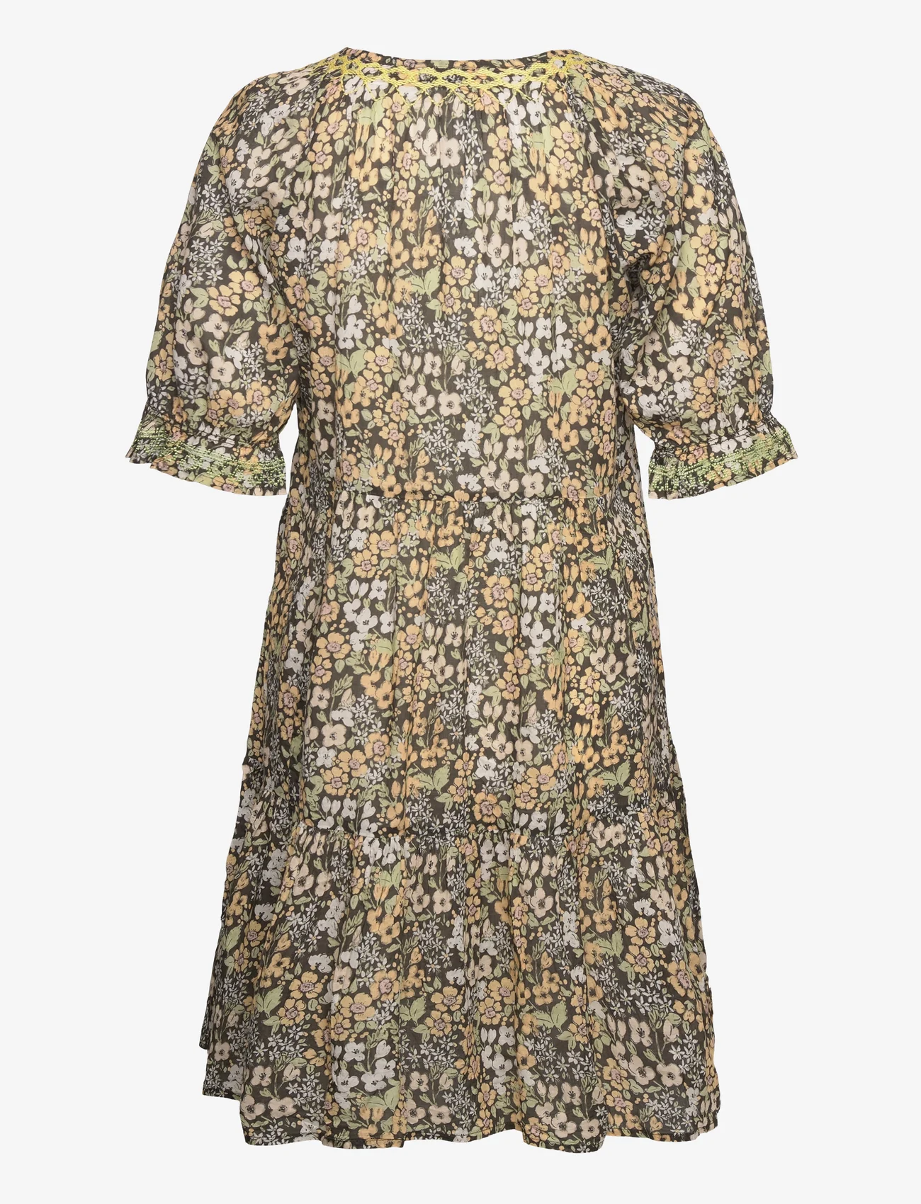 ODD MOLLY - Phoenix Short Dress - summer dresses - deep asphalt - 1