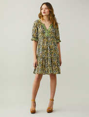 ODD MOLLY - Phoenix Short Dress - summer dresses - deep asphalt - 2