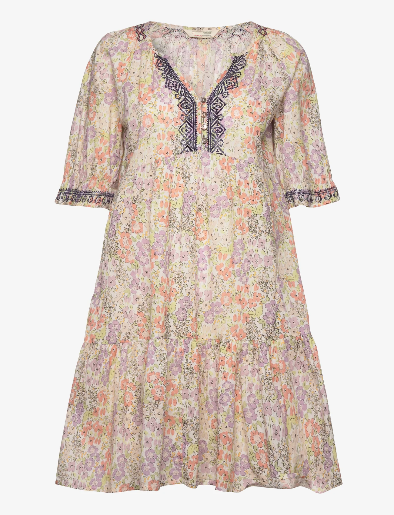 ODD MOLLY - Phoenix Short Dress - zomerjurken - lilac smoke - 0