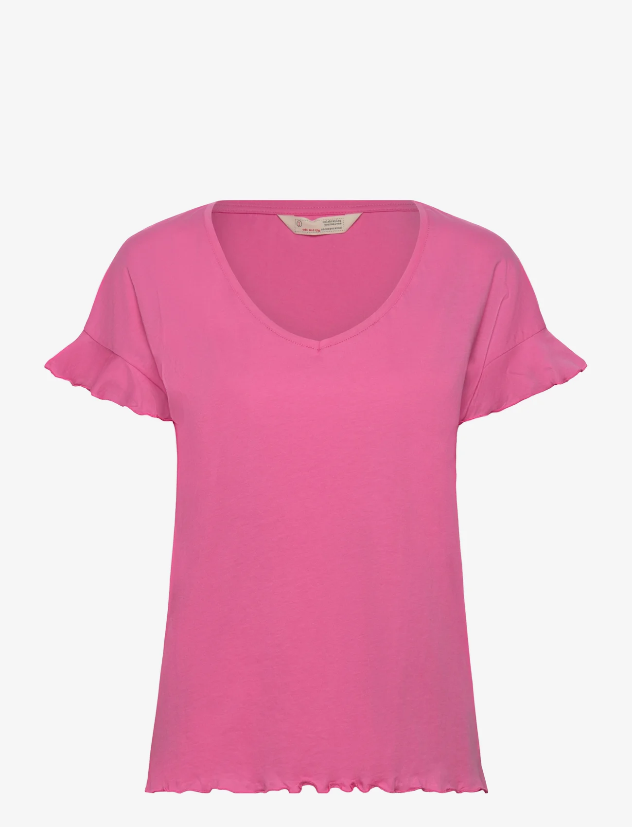ODD MOLLY - Camellia Top - t-shirty & zopy - azalea pink - 0