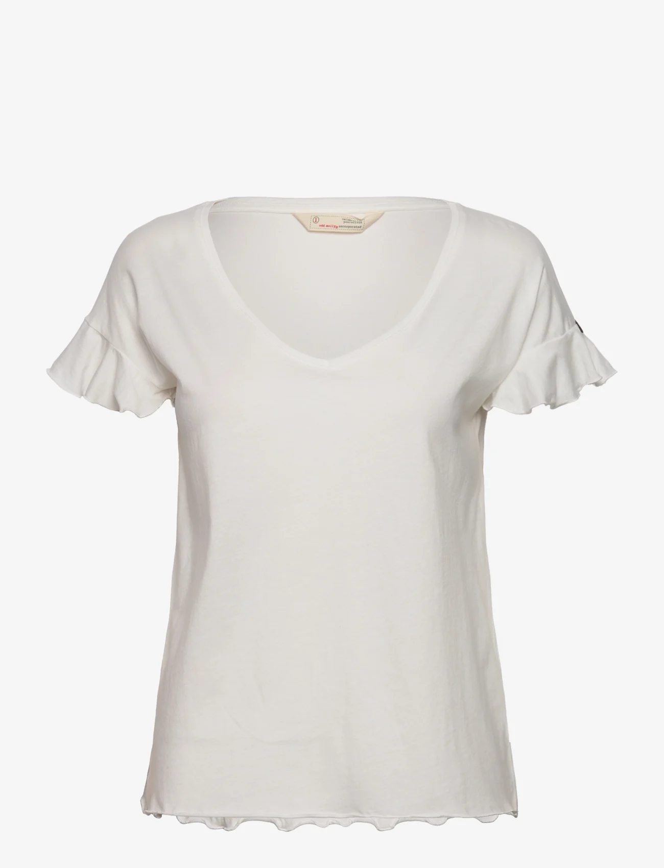 ODD MOLLY - Camellia Top - t-shirts - bright white - 0