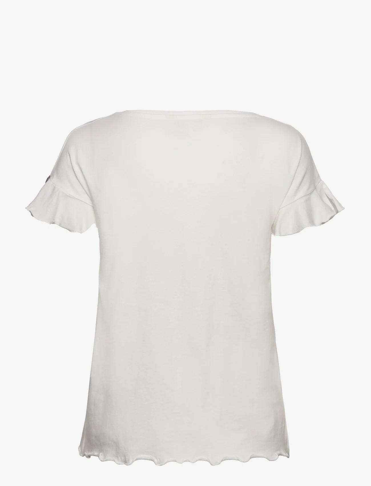 ODD MOLLY - Camellia Top - t-shirts - bright white - 1