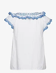 ODD MOLLY - Logan Blouse - blouses korte mouwen - bright white - 1