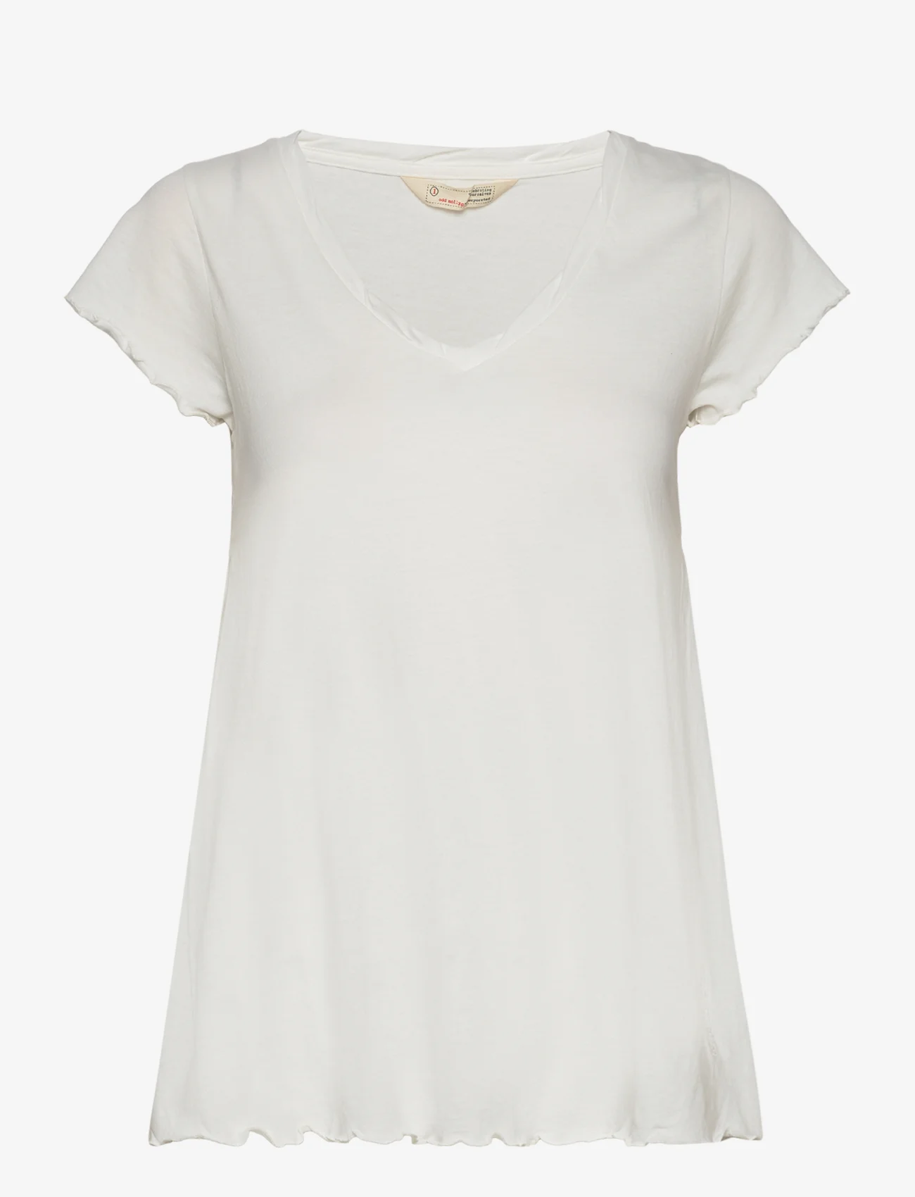 ODD MOLLY - Carole Top - t-shirts - light chalk - 0