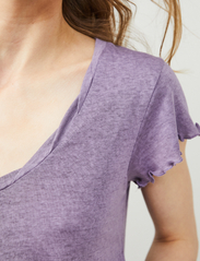 ODD MOLLY - Carole Top - t-shirts - shadow violet - 4