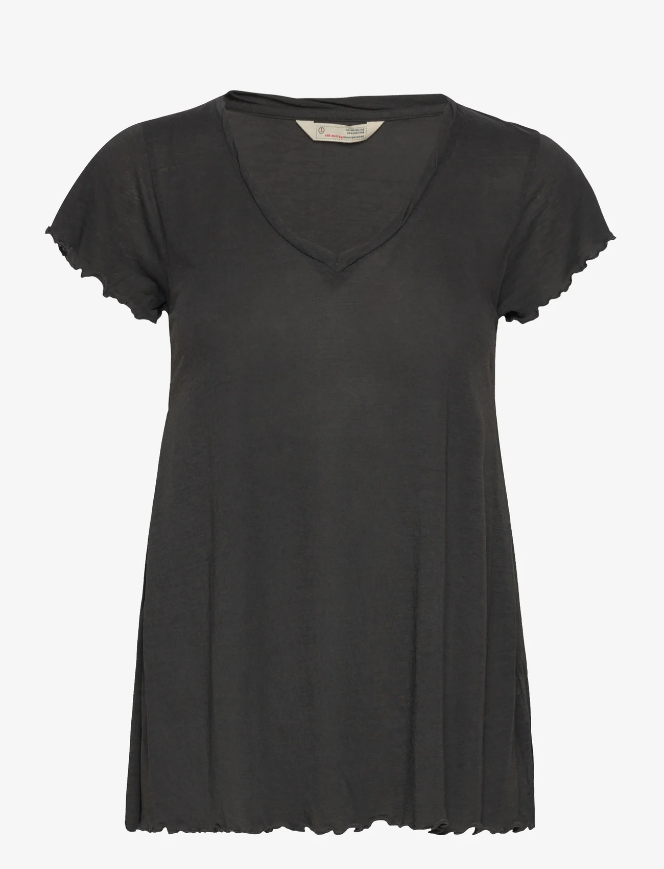 ODD MOLLY - Carole Top - t-shirts - space black - 0