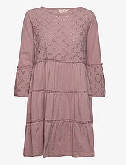 ODD MOLLY - Eleanor Dress - lace dresses - soft mauve - 1