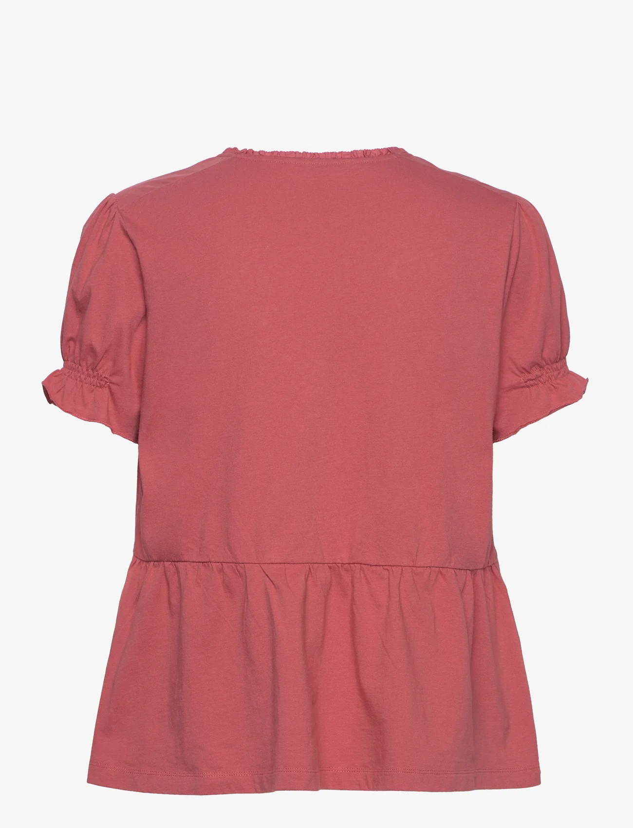 ODD MOLLY - Finley Top - blouses korte mouwen - vintage pink - 1