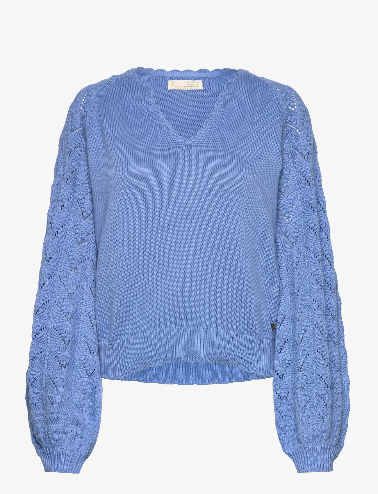ODD MOLLY - Belle Sweater - strikkegensere - sweet blue - 0