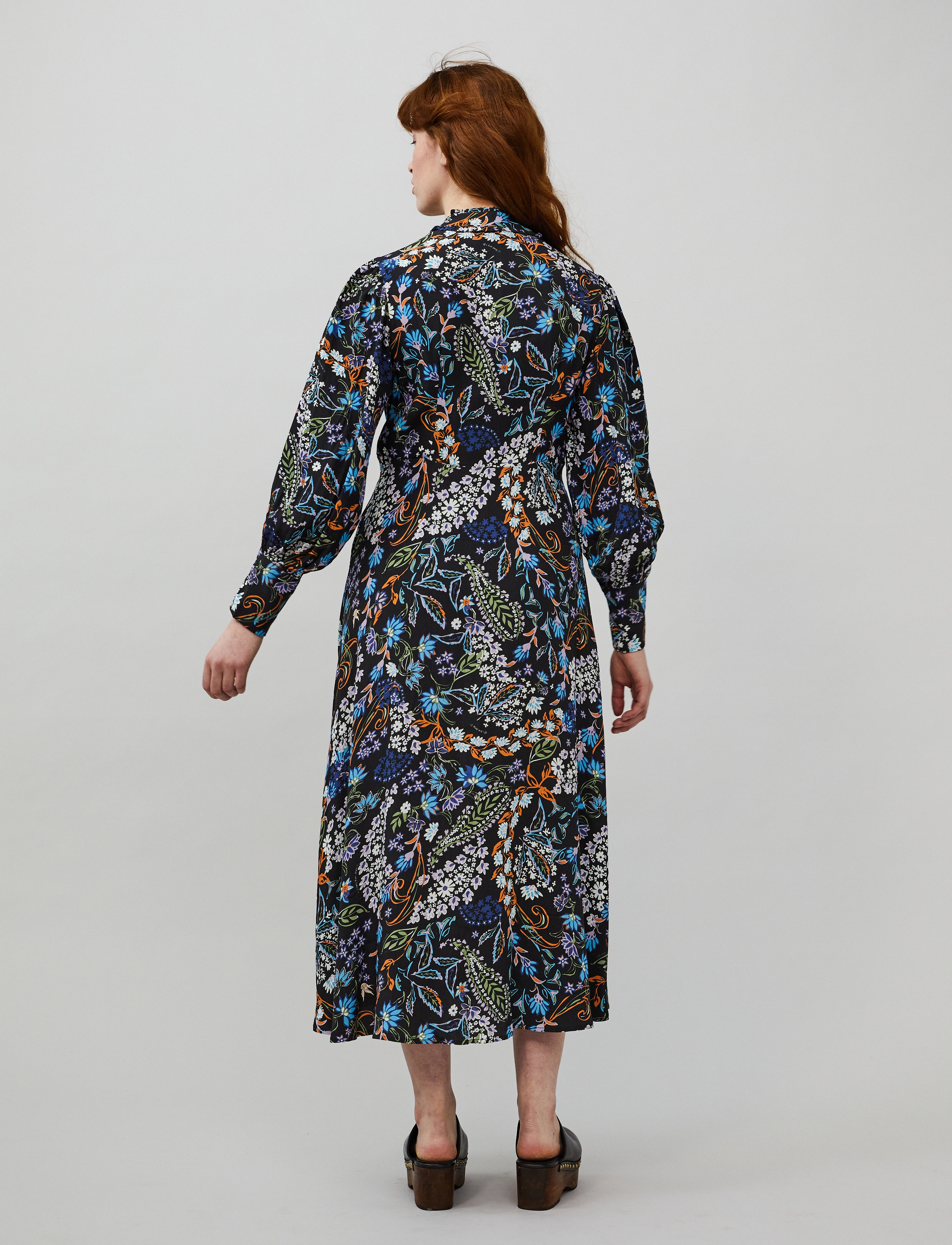 ODD MOLLY - Callie Dress - skjortekjoler - deep asphalt - 3