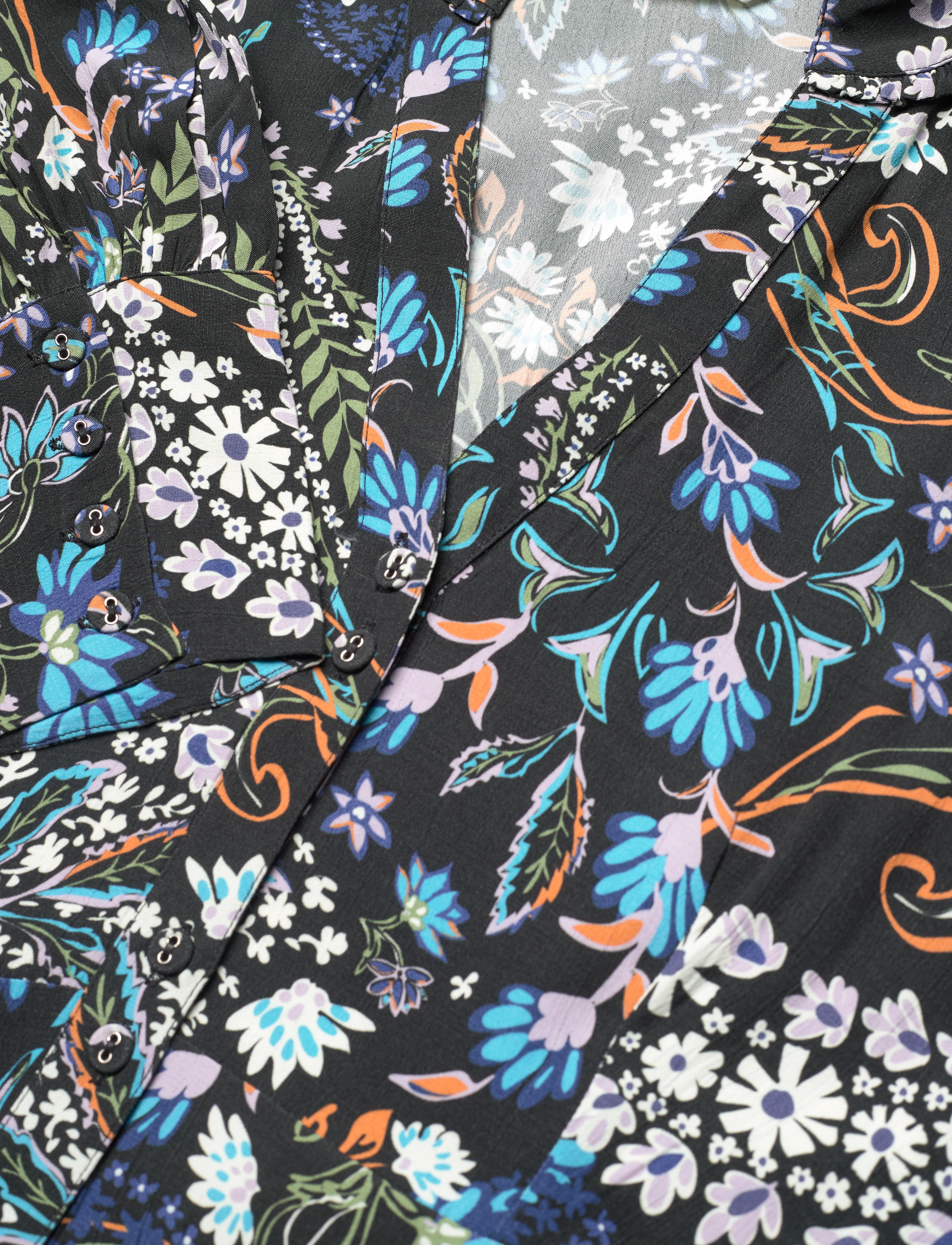 ODD MOLLY - Callie Dress - skjortekjoler - deep asphalt - 5