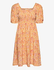 ODD MOLLY - Judith Short Dress - odzież imprezowa w cenach outletowych - golden honey - 0