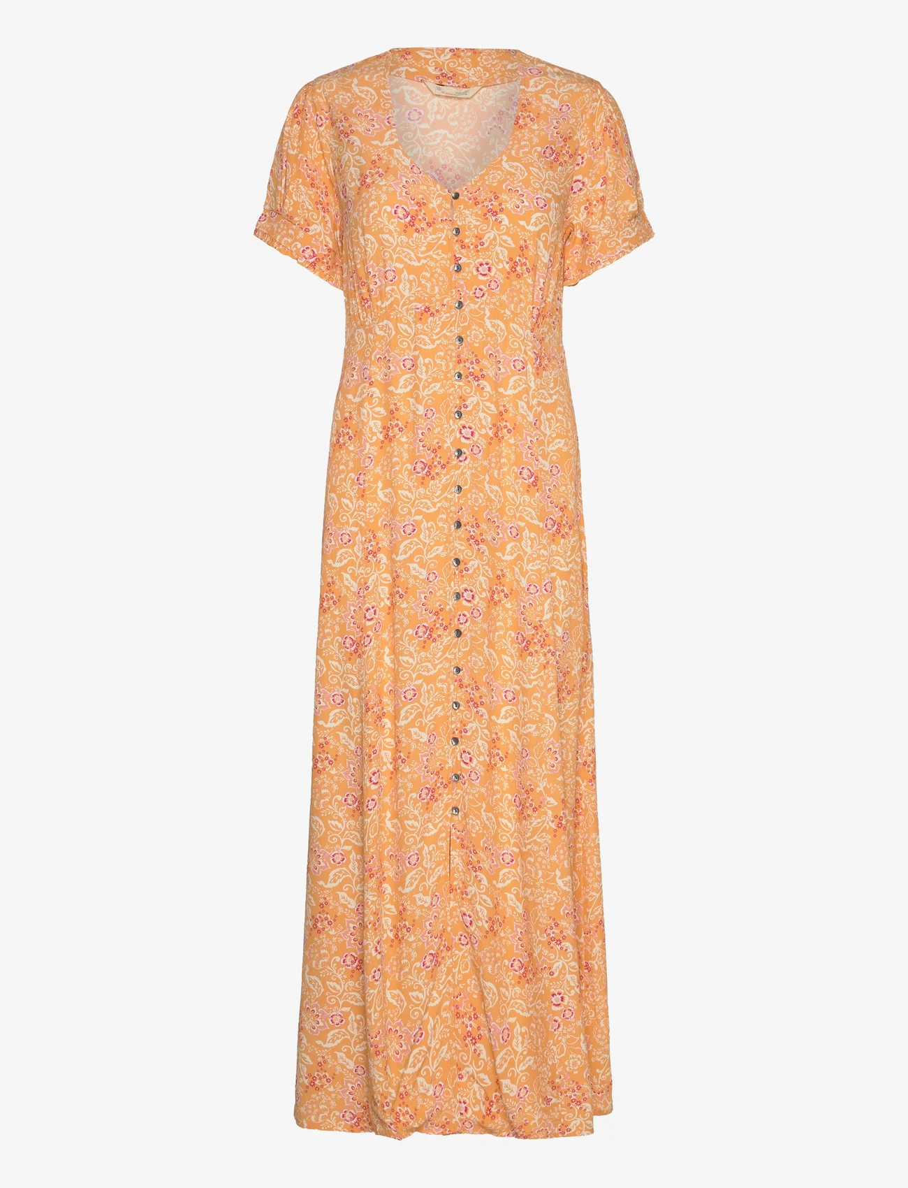 ODD MOLLY - Judith Long Dress - sukienki letnie - golden honey - 0