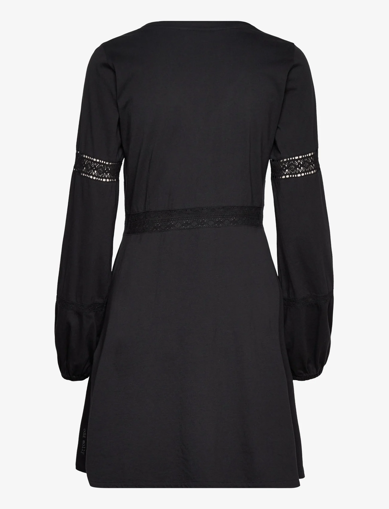 ODD MOLLY - Ariella Dress - krótkie sukienki - almost black - 1