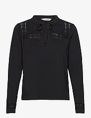 ODD MOLLY - Ariella Top - bluzki z długimi rękawami - almost black - 0