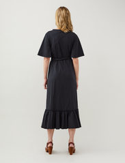 ODD MOLLY - Gracie Dress - omlottklänningar - almost black - 3