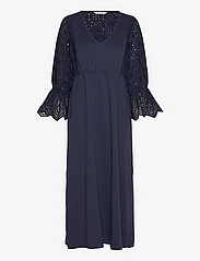 ODD MOLLY - Teagan Dress - skjortklänningar - dark blue - 0