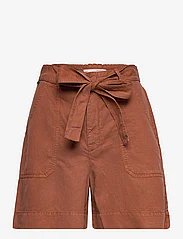 ODD MOLLY - Zoe Shorts - paperbag shorts - rusty taupe - 0