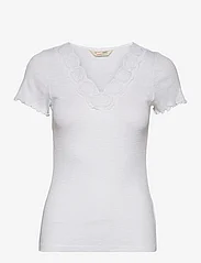 ODD MOLLY - Josie Top - marškinėliai - bright white - 0