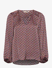 ODD MOLLY - Rachael Blouse - long-sleeved blouses - baked brown - 0