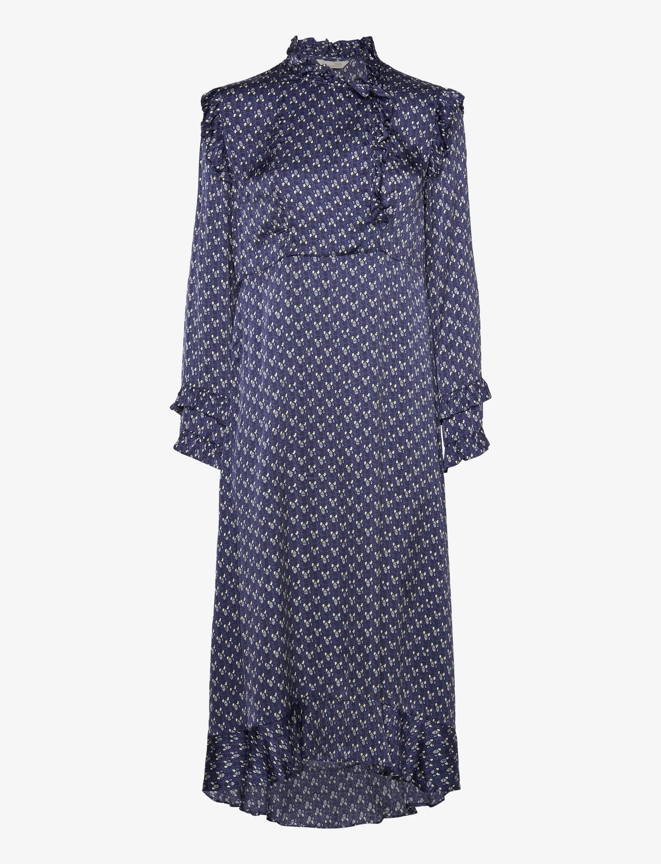 ODD MOLLY - Rachael Dress - vakarėlių drabužiai išparduotuvių kainomis - stormy blue - 0
