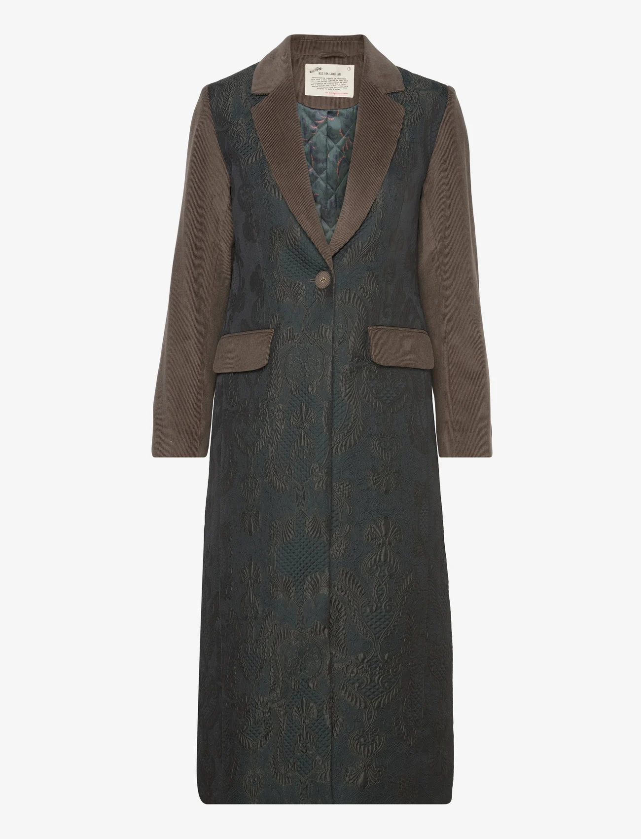ODD MOLLY - Carrie Coat - light coats - dark green - 0