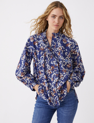 ODD MOLLY - Arienne Blouse - long-sleeved blouses - dark blue - 2