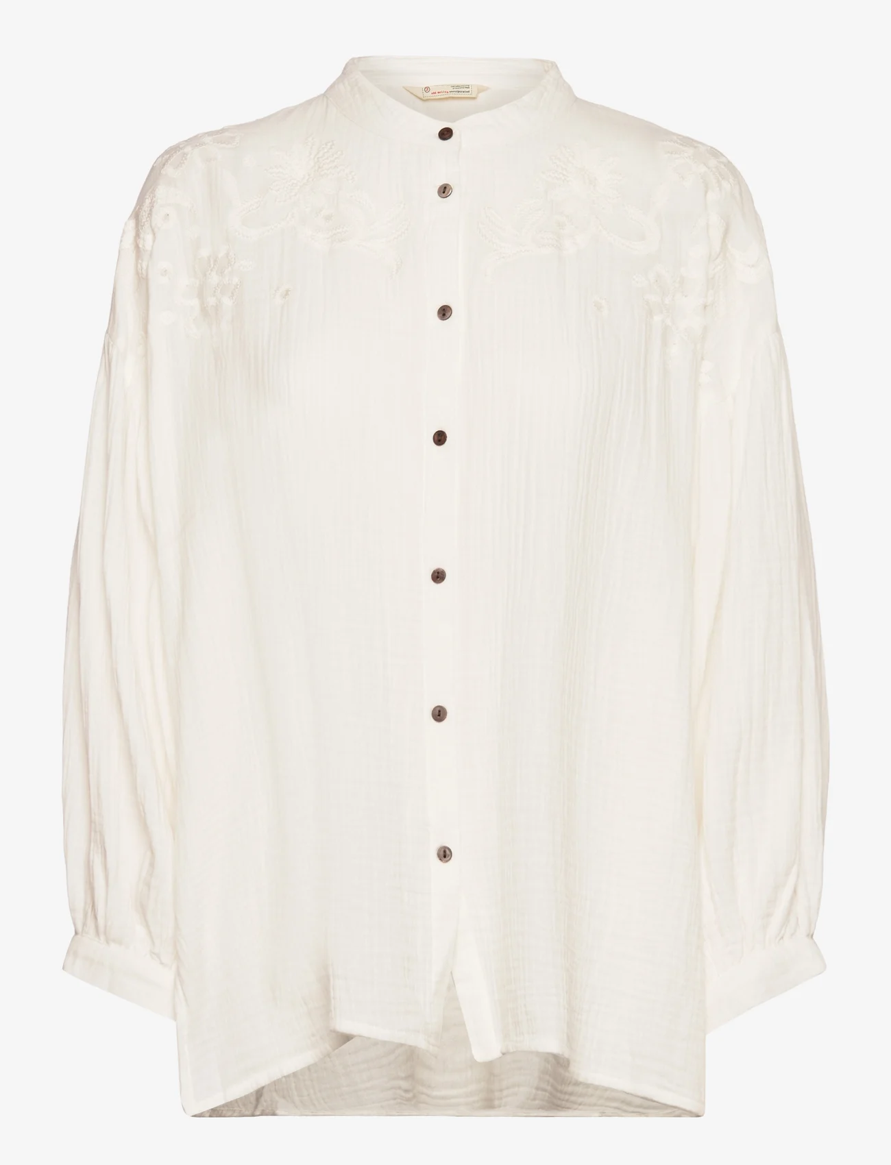 ODD MOLLY - Danielle Shirt - langærmede skjorter - off white - 0