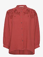 Danielle Shirt - RED CLAY