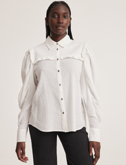 ODD MOLLY - Avery Blouse - long-sleeved blouses - light chalk - 2