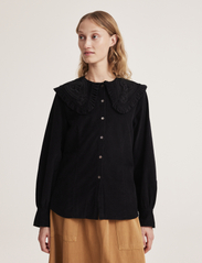 ODD MOLLY - Cynthia Blouse - long-sleeved blouses - almost black - 2