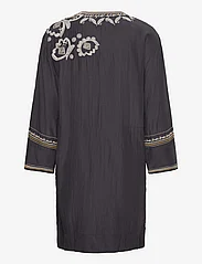 ODD MOLLY - Sabrina Wrap Dress - omlottklänning - almost black - 1