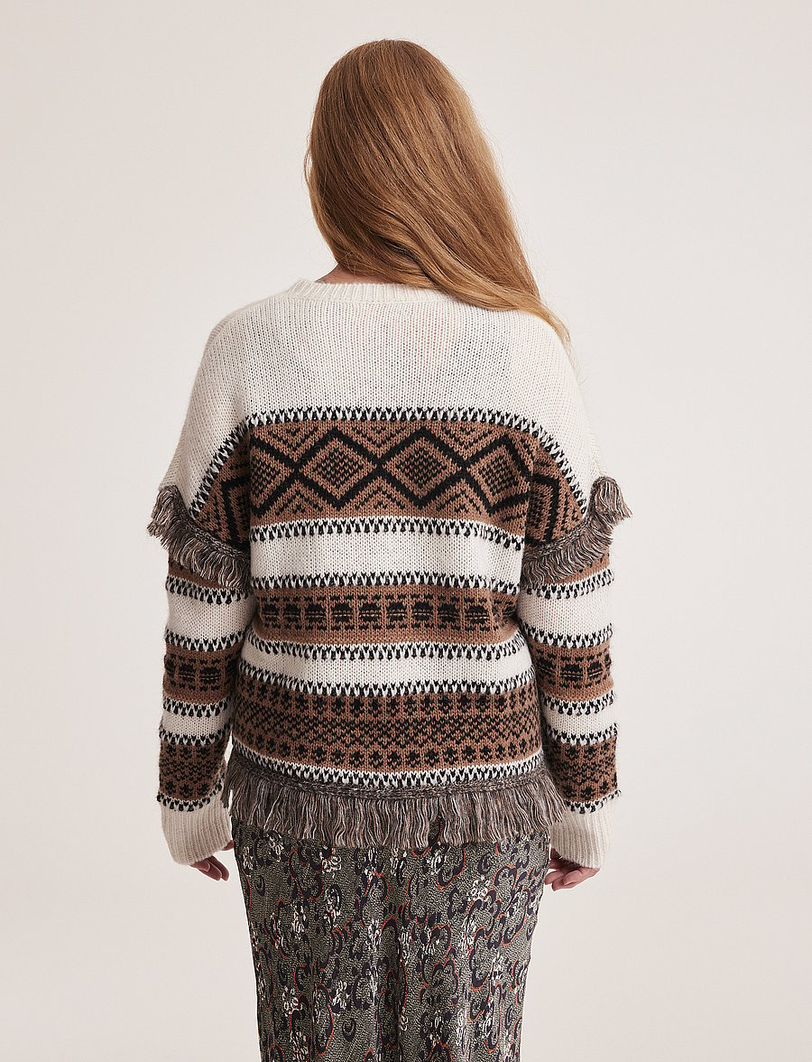 ODD MOLLY - Ann Sweater - kampsunid - light chalk - 3