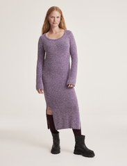 ODD MOLLY - Rose Dress - knitted dresses - purple - 4