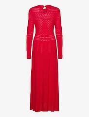 ODD MOLLY - Janice Knitted Dress - festtøj til outletpriser - red - 2