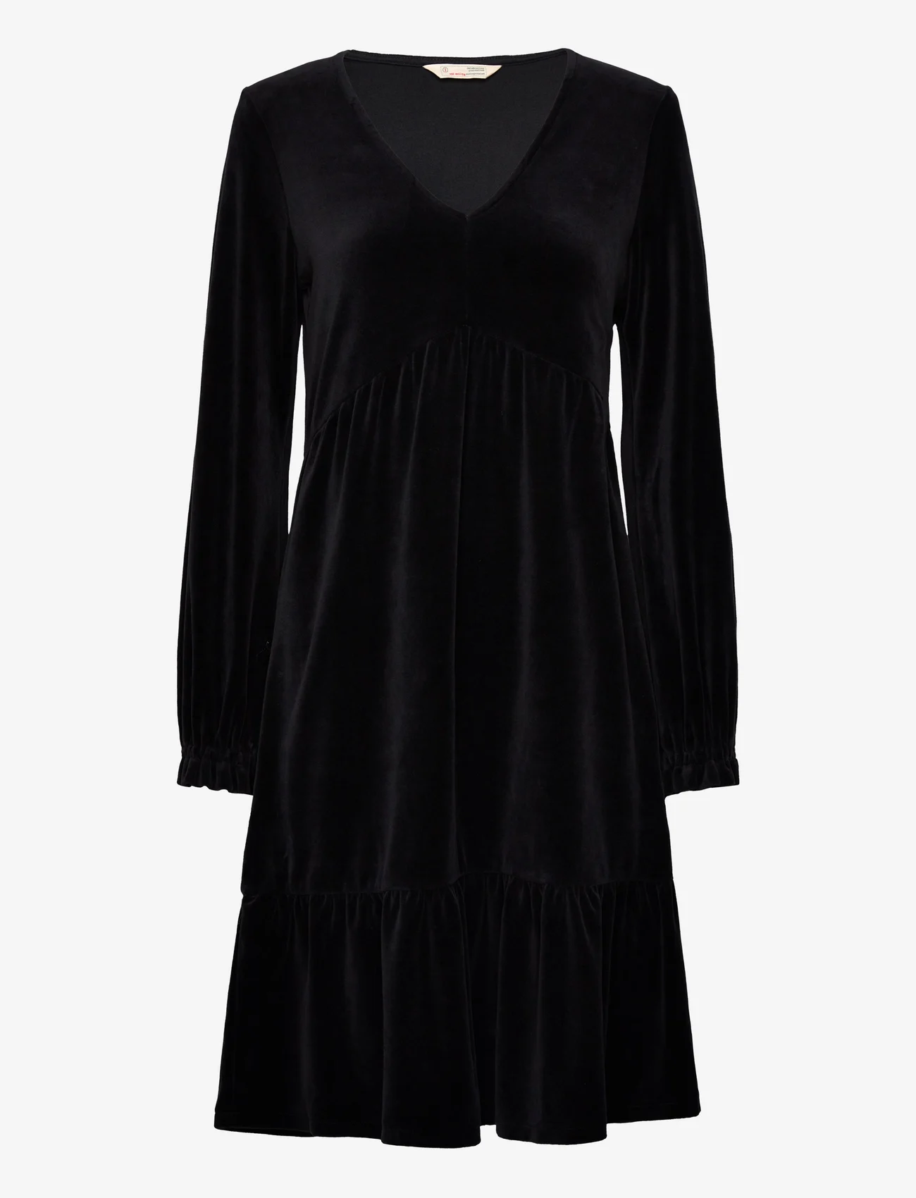 ODD MOLLY - Carola Dress - sukienki krótkie - almost black - 0