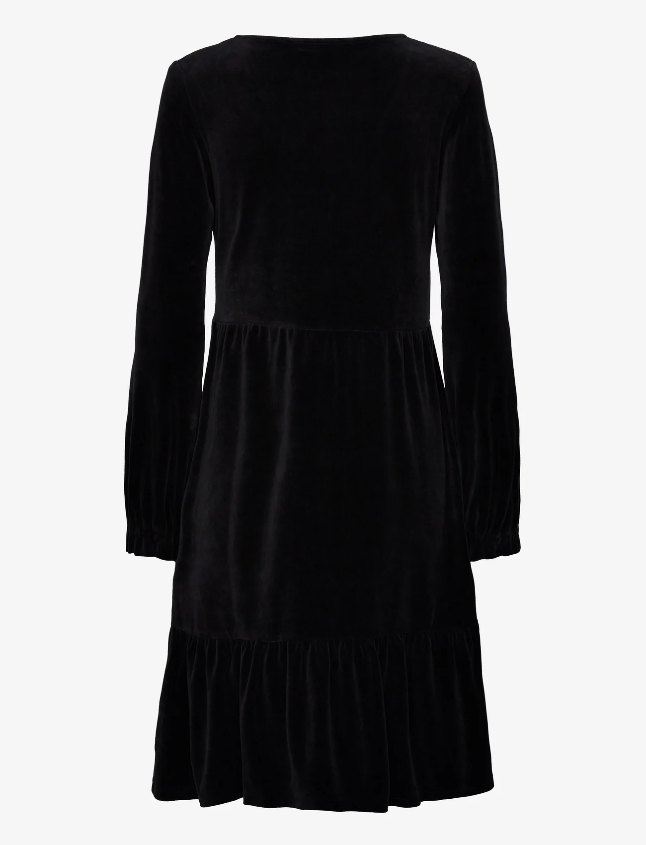 ODD MOLLY - Carola Dress - korte jurken - almost black - 1