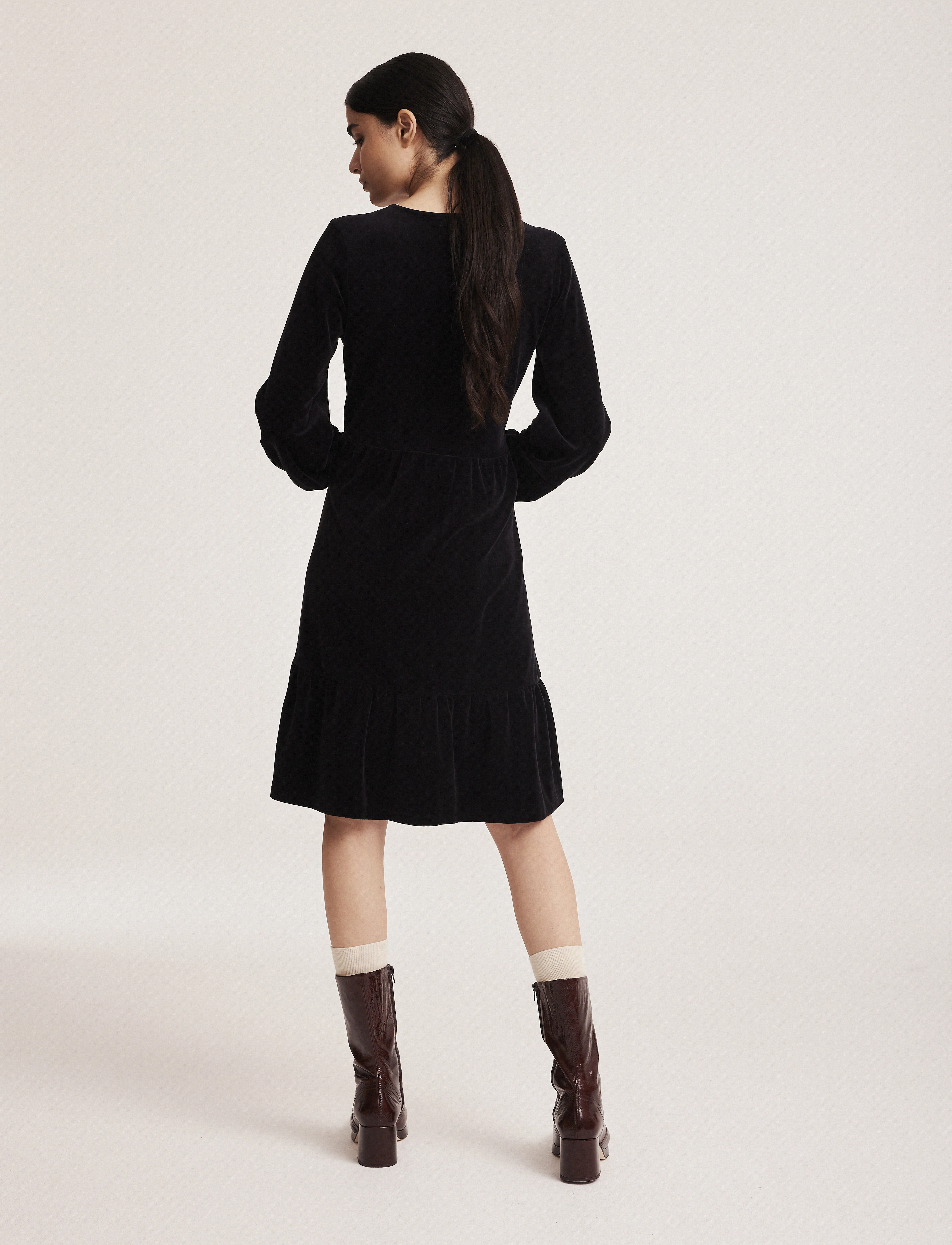 ODD MOLLY - Carola Dress - almost black - 4