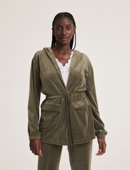 ODD MOLLY - Carola Cardigan - hupparit - cargo green - 2