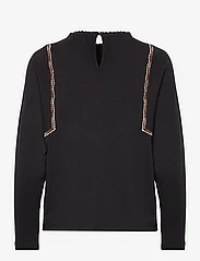 ODD MOLLY - Domna Top - blouses à manches longues - almost black - 1