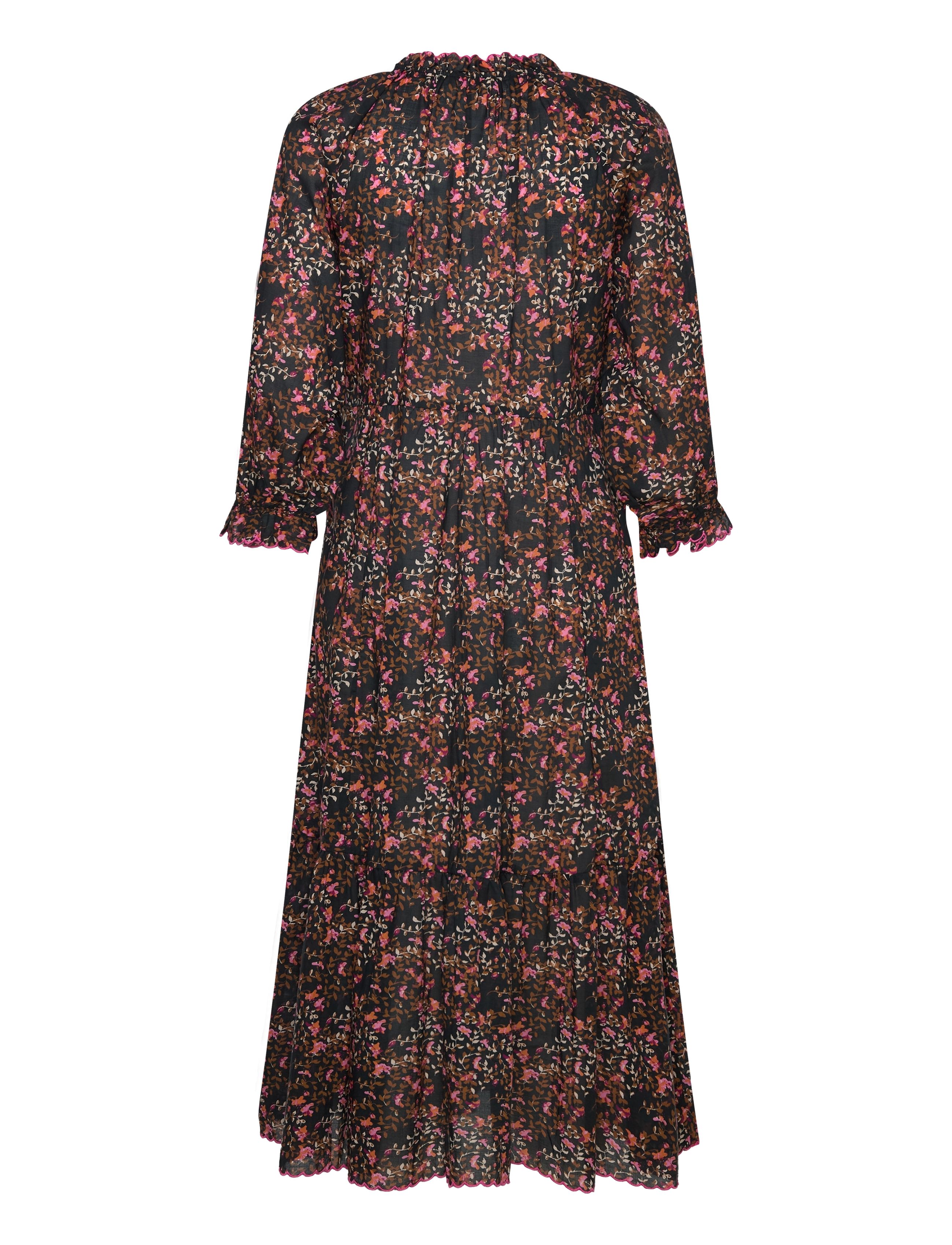 ODD MOLLY - Rae Dress - midi kjoler - deep asphalt - 2