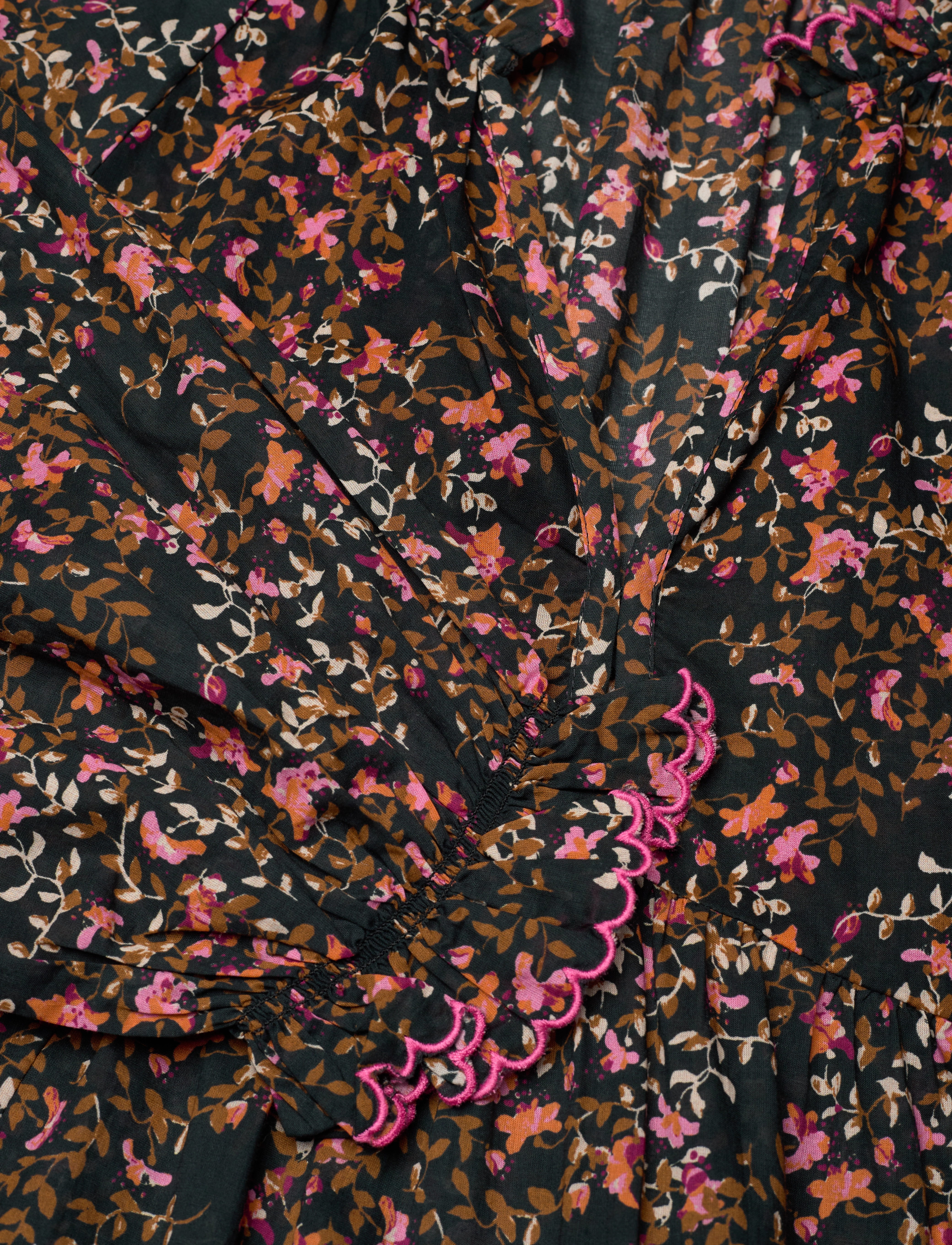 ODD MOLLY - Rae Dress - midi kjoler - deep asphalt - 4