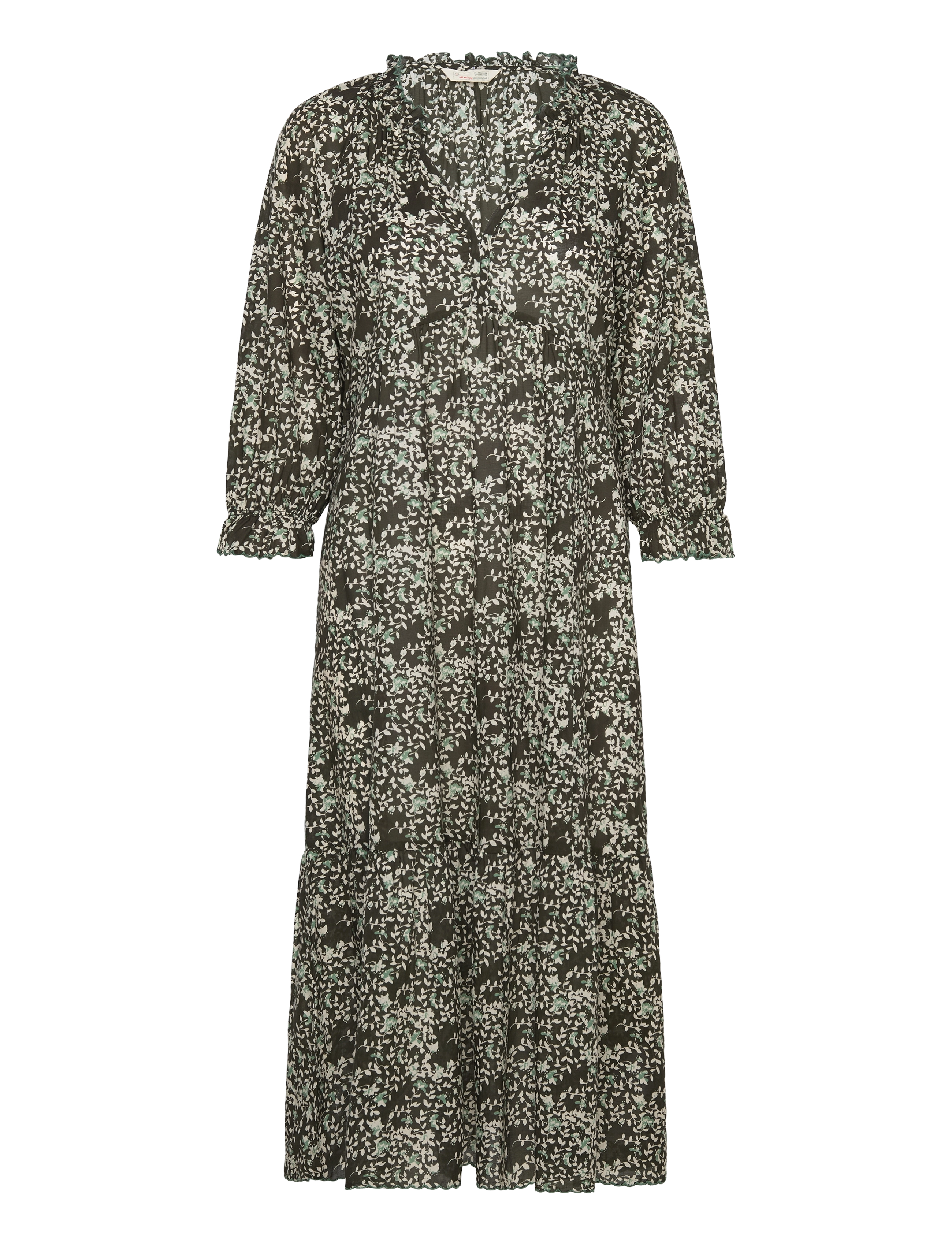 ODD MOLLY Rae Kleid Grün - XS - Damen