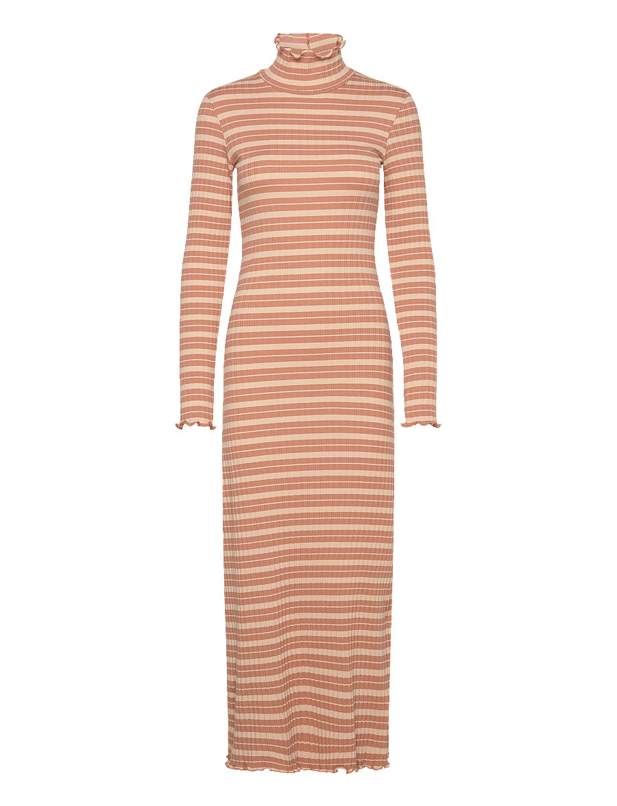 ODD MOLLY - Kelly Dress - strikkjoler - coyote brown - 1