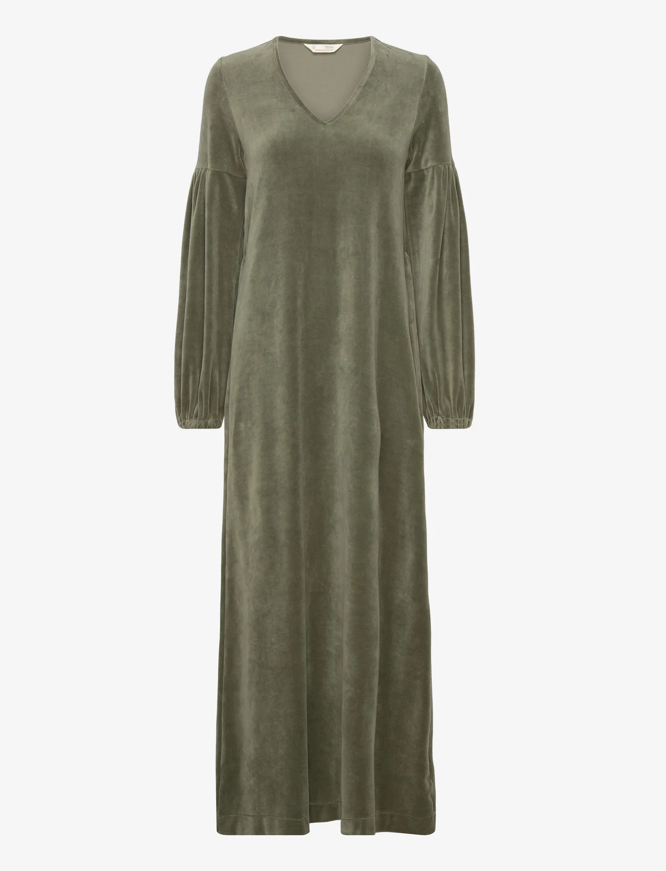 ODD MOLLY - Carola Long Dress - maxikleider - cargo green - 0